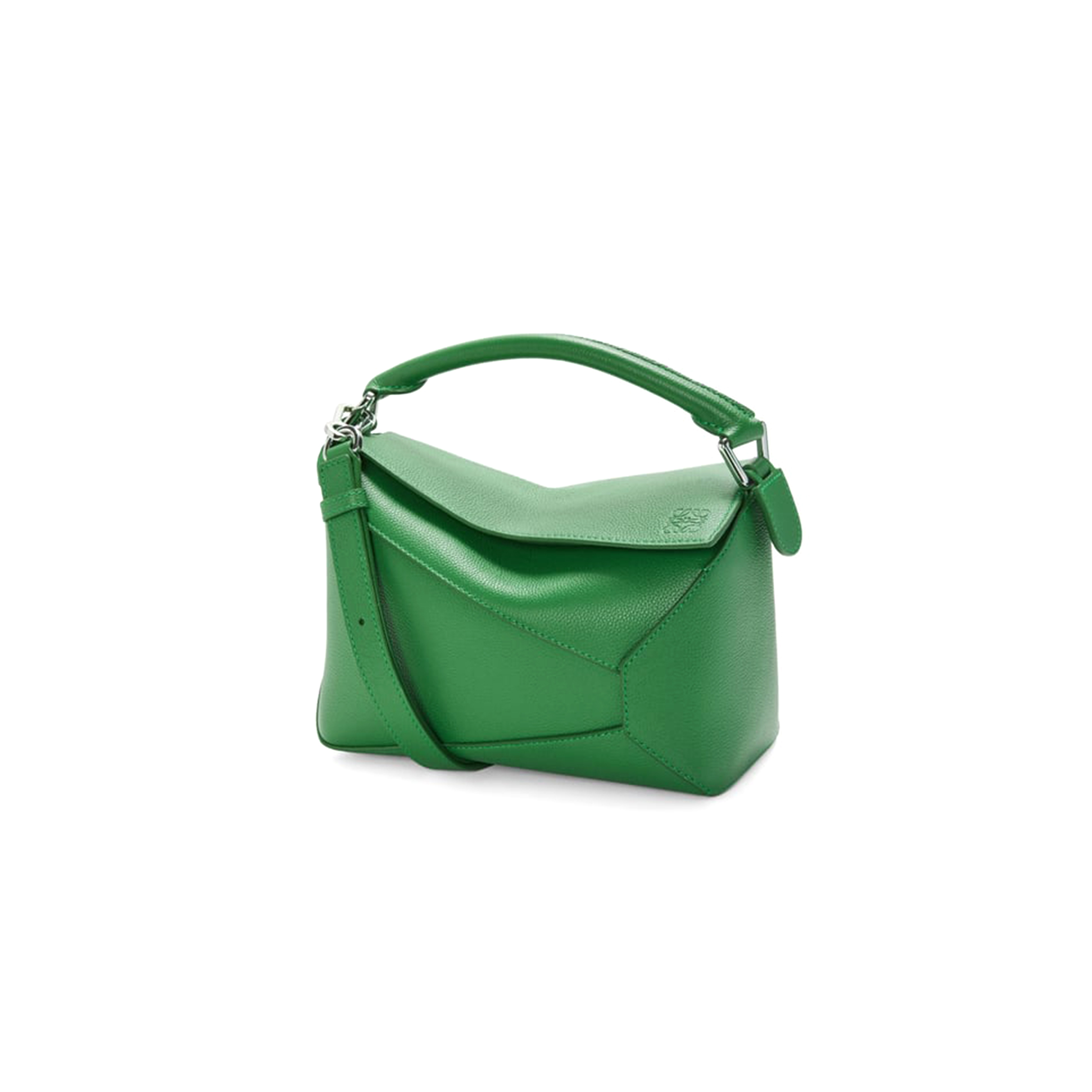 LOEWE SMALL PUZZLE EDGE BAG IN SOFT GRAINED CALFSKIN A510P60X77-4748 (24*16.5*10.5cm)